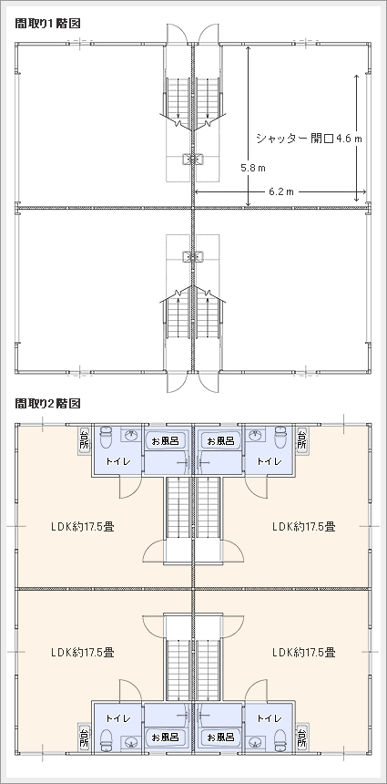 間取り図　ホビーハウス世田谷 鎌田 『A.M.C. Setagaya』